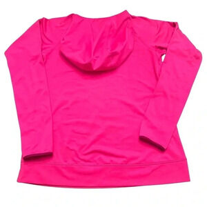 Nike Pro Ladies warm training hoodie. Pink, size large.